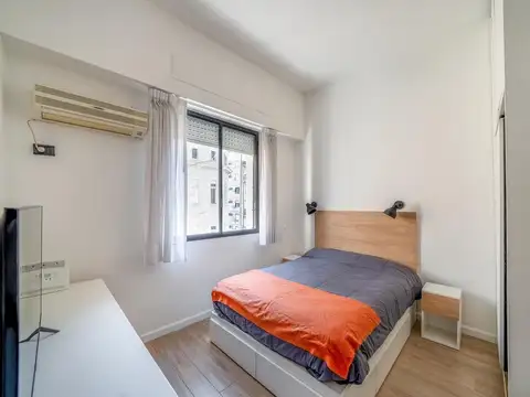 Departamento en alquiler temporal en Recoleta equipado con muy buena luminosidad
