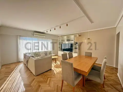 Venta piso 5 amb con escritorio. Reciclado, Super luminoso en Chacarita - ACEPTA PERMUTA