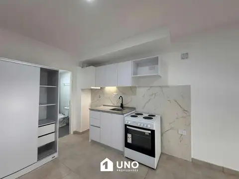 Departamento Monoambiente con 1 baño