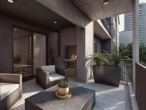 Venta departamento a estrenar de 3 ambientes al contrafrente - 1er Piso - Monte Castro