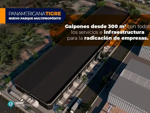 Depósito en ALQUILER de 282 m2 - Parque Industrial Tigre