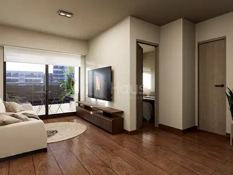 Departamento 2 ambientes con 1 baño