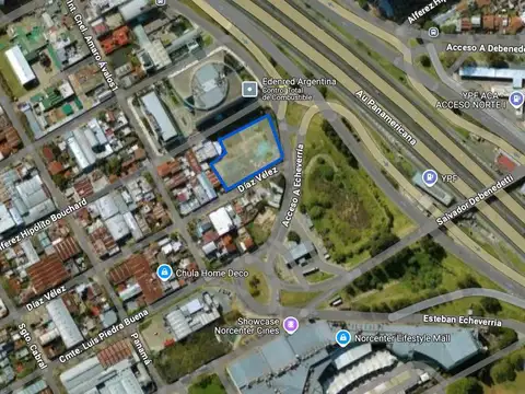 Espectacular terreno sobre panamericana en Martinez