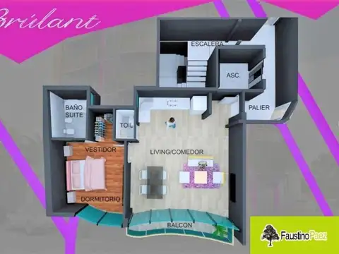 Departamento en Venta al Oeste