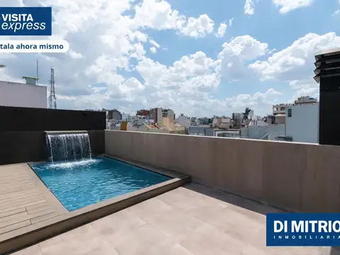Semipiso de 2 Ambientes a estrenar con dos balcones y amenities
