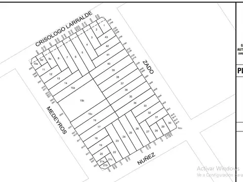 Terreno en Venta 32  mts Fondo