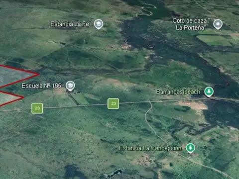 Campo 216 hec ganadero-ovino Sacuce Corrientes