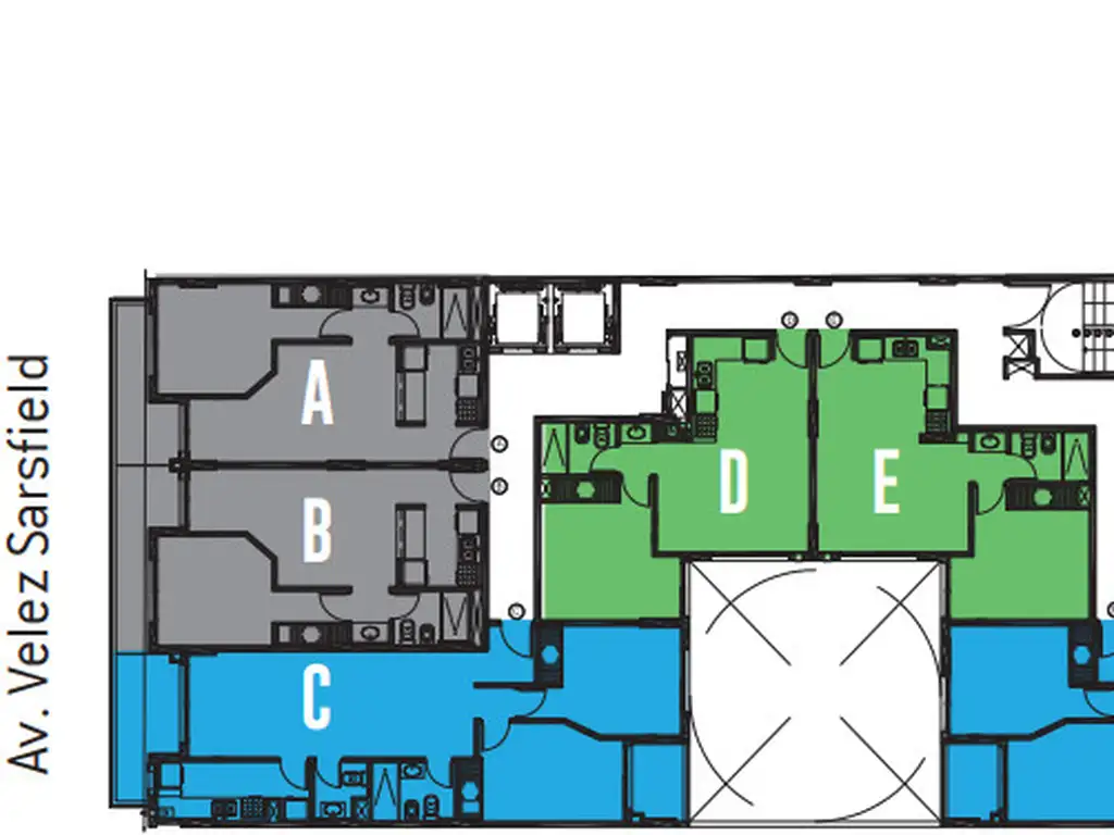 EDIFICIO BETANIA URBANO - TORRE VELEZ SARSFIELD  en Nueva Cordoba