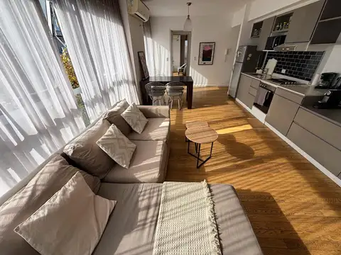 Departamento 2 ambientes con 1 baño