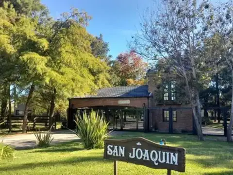 Venta de Terreno. Lote  en  Barrio Privado San Joaquin, Capilla del Señor