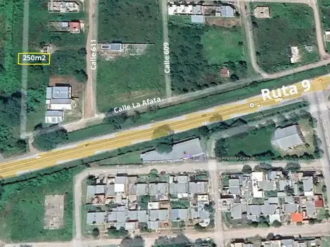 Terreno en Venta 10  mts Frente