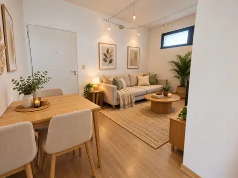 Departamento 3 ambientes con 1 baño