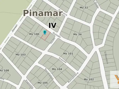Terreno en venta - 1.086Mts2 - Cariló