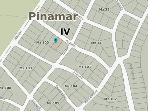 Terreno en venta - 1.086Mts2 - Cariló