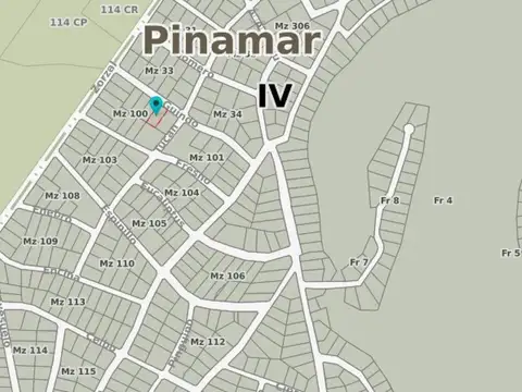 Terreno en Venta de 1086,0 m2