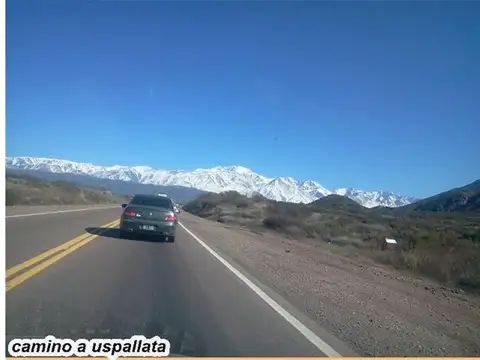 Oportunidad Hoy U$ 48000-uspallata: Ruta 7