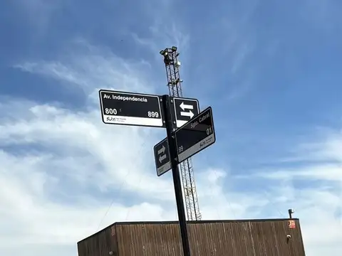 Terreno en Venta 25  mts Fondo