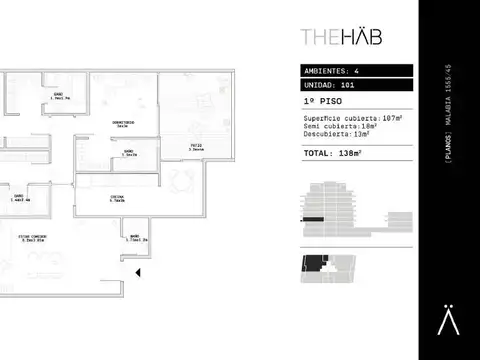 Departamento en Venta de 4 ambientes