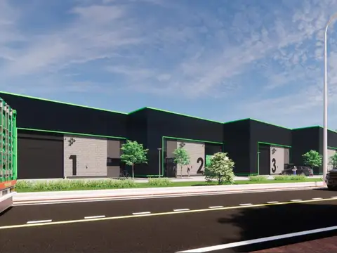 Nodo 18 - Galpónes en VENTA - FRENTE SOBRE RUTA 18  