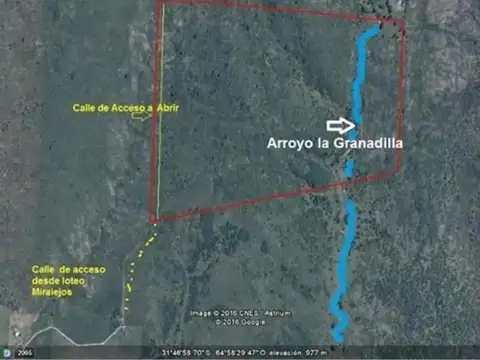 Km 13 Ruta E34 Camino Altas Cumbres 100
