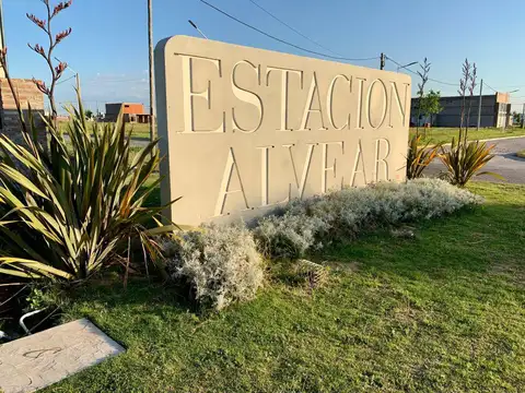 Venta Lotes En Barrio Abierto Estacion Alvear. Alvear, Santa Fe