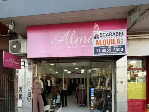 Alquiler Local Comercial  Merlo Centro