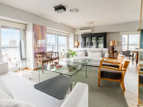 Alquiler depto 4 ambientes en recoleta con balcon