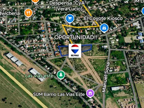 Terreno en Venta en Pozo del Mistol, USD 26.000