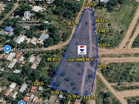 SE VENDE LOTEO DE 5.668M2 VALLE VIEJO CATAMARCA