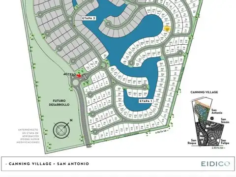LOTE EN BARRIO SAN ANTONIO - CANNING