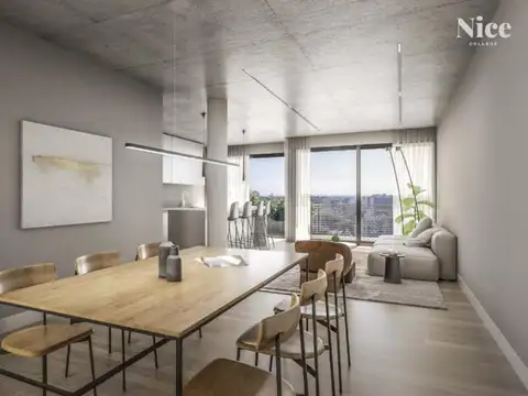 Departamento 4 ambientes con 2 baños