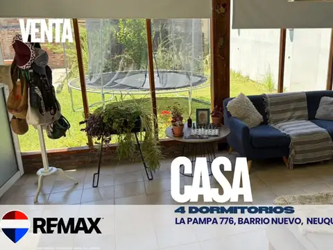 VENTA CASA 4 DORMITORIOS - LA PAMPA 776, NEUQUÉN