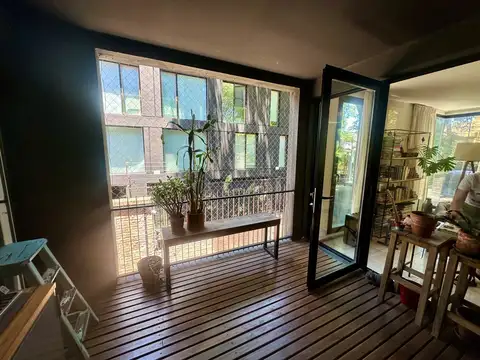 Departamento 2 ambientes con 2 baños