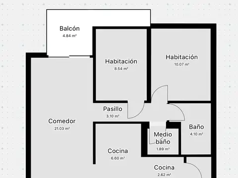martiniano leguizamon 100, Piso 6