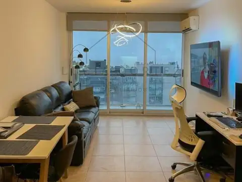Departamento en alquiler en Olivos 2 ambientes piso 13 con cochera cubierta torre AWWA