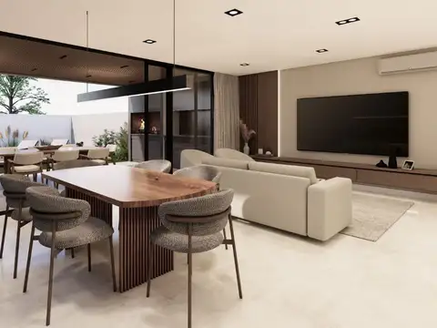 Casa 4 ambientes con 2 baños