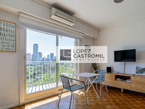 IMPECABLE! Balcón c/espectacular vista abierta al Ecoparque! Muy luminoso! Todo a nuevo! Amoblado y Equipado! ÚNICO! OPORT!