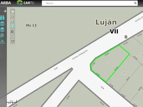 Terreno en Venta de 439,0 m2