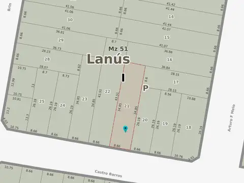 Terreno en Lanús Oeste