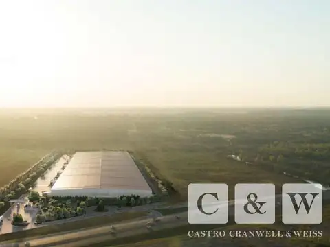 Proyecto del Centro Logistico son 2 naves que en total suman 140.000 m²