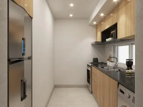 Departamento 3 ambientes con 2 baños