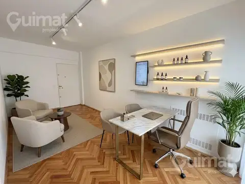 Departamento.52m2. Ideal Consultorio/Oficina/Showroom. 2 cuartos. Palermo Chico.