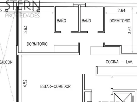 Departamento en Alquiler en Villa Crespo, USD 1.500