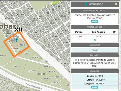 General Güemes y Murillo 2000