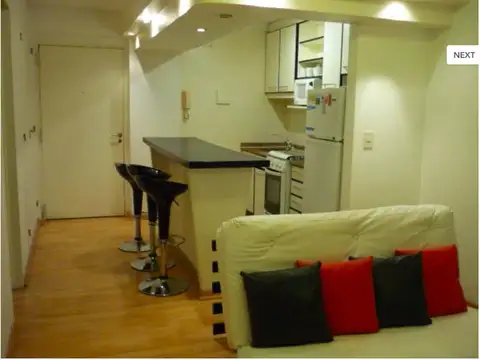 Azcuenaga y Juncal, Studio al frente con balcon 40m2 Laundry