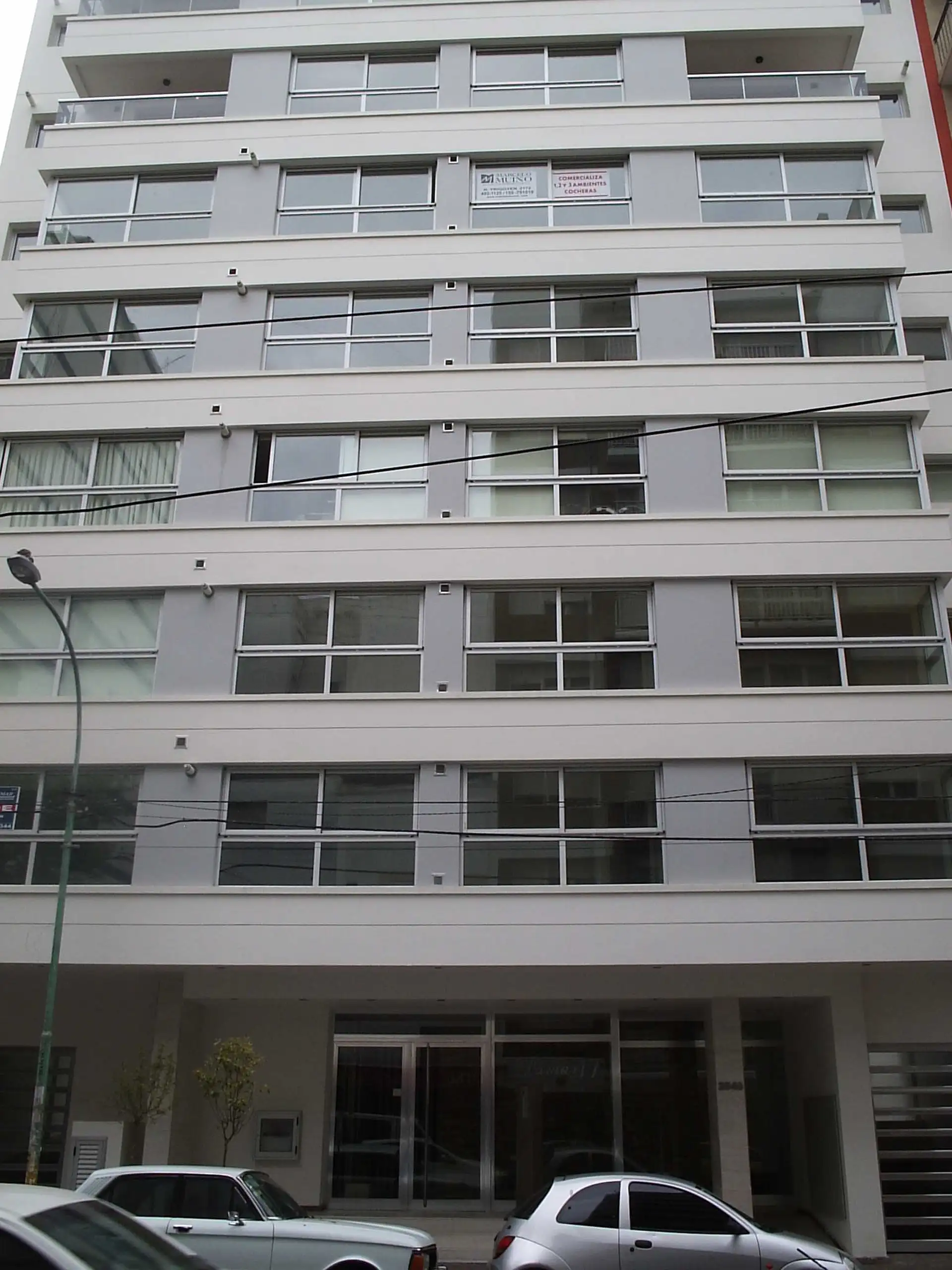 Depto 3 amb, 78m² con cochera y balcón — Brown
