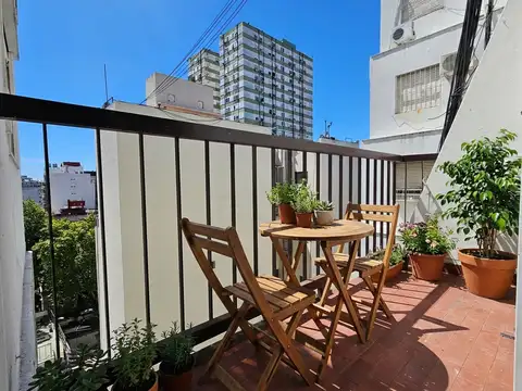 Venta departamento 2 ambientes en caballito con balcón APTO CRÉDITO