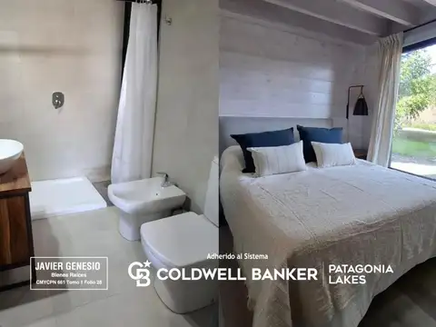 Casa 3 ambientes con 2 baños