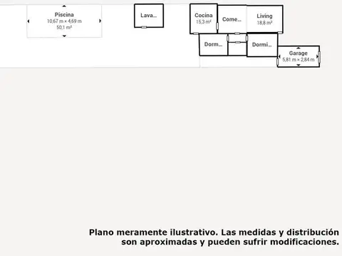 Casa en Venta de 2 dormitorios