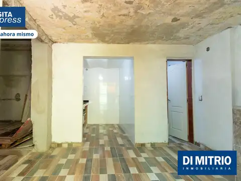 Casa 4 ambientes con 1 baño